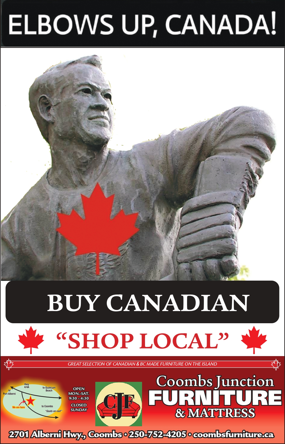Elbows Up Furniture Sale
